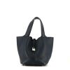 Hermès  Picotin handbag  in navy blue togo leather - 360 thumbnail