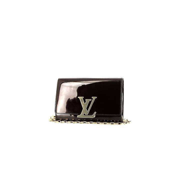Bolso/bolsito Louis Vuitton  Louise en charol color berenjena - 00pp