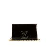 Louis Vuitton  Louise handbag/clutch  in plum patent leather - 360 thumbnail