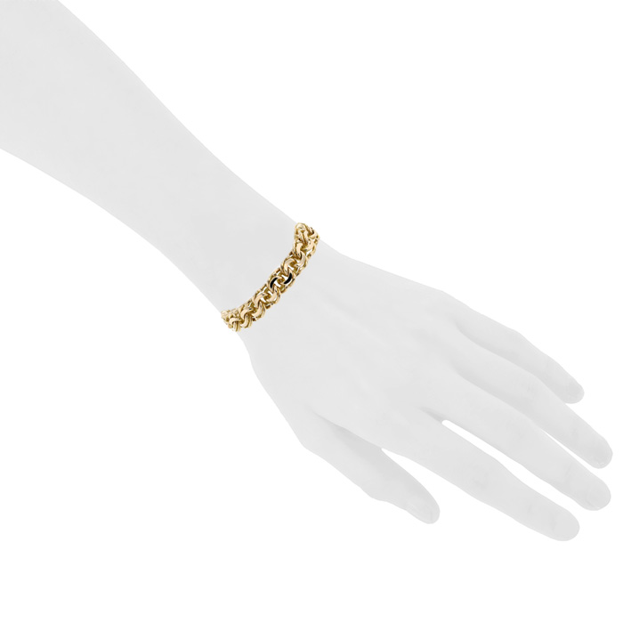 Brazalete Vintage  de oro amarillo - Detail D1