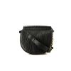Givenchy  Infinity shoulder bag  in black grained leather - 00pp thumbnail