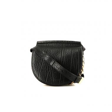 Borsa a tracolla Givenchy  Infinity in pelle martellata nera