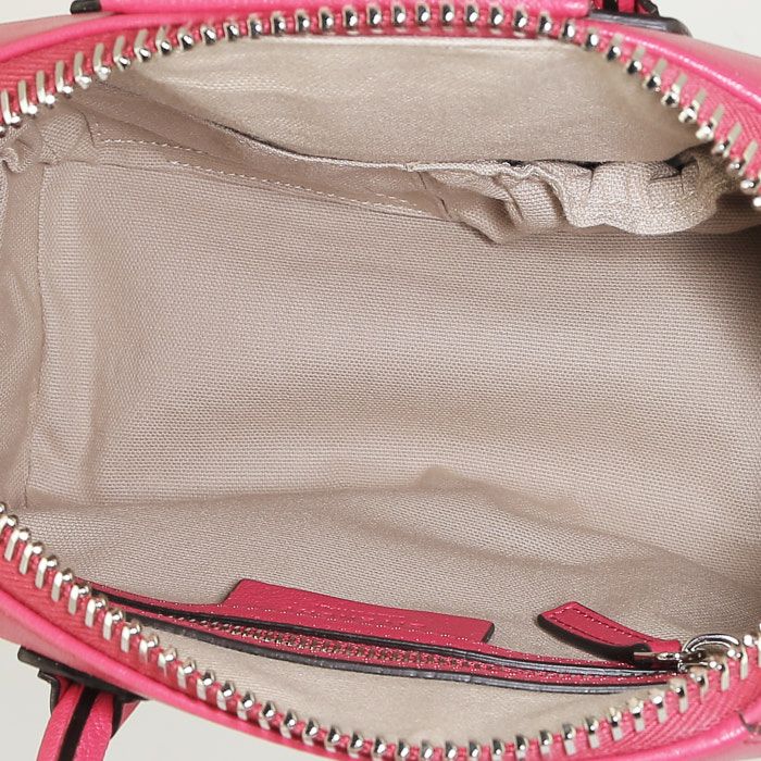 Givenchy  Antigona small model  handbag  in pink leather - Detail D3