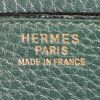 Hermès  Sac à dépêches briefcase  in green Fjord leather - Detail D3 thumbnail