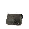 Fendi   shoulder bag  in brown grained leather - 00pp thumbnail