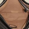 Fendi   shoulder bag  in brown grained leather - Detail D2 thumbnail