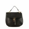 Chloé  Drew shoulder bag  in black grained leather - 360 thumbnail