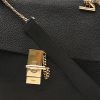 Chloé  Drew shoulder bag  in black grained leather - Detail D1 thumbnail