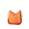Hermès  Evelyne shoulder bag  in orange togo leather - 00pp thumbnail