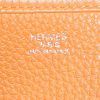 Bolso bandolera Hermès  Evelyne en cuero togo naranja - Detail D3 thumbnail