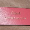 Bolso bandolera Chloé  Faye en cuero liso rosa y cuero granulado rojo - Detail D2 thumbnail