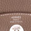 Bolso bandolera Hermès  Lindy mini  en cuero togo marrón etoupe - Detail D2 thumbnail