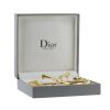 Orecchini a cerchio Dior Nougat modello grande in oro giallo - Detail D2 thumbnail