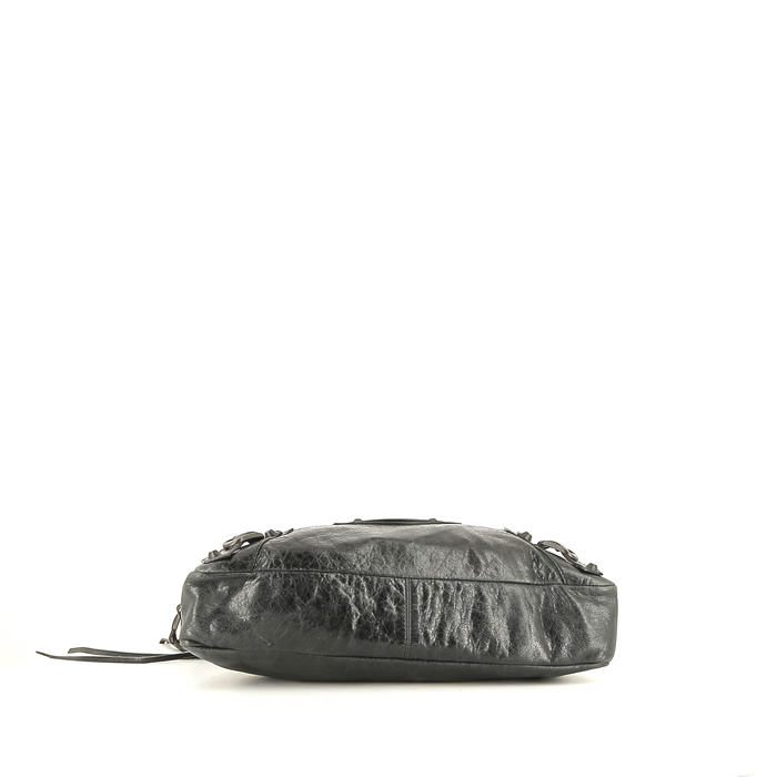 Borsa Balenciaga  First in pelle nera - Detail D5