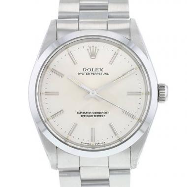 Montre Rolex Oyster Perpetual en acier Ref: 1002  Vers 1987
