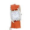Montre Hermès La valorización de los relojes Hermes Clipper CL6.610 de segunda mano en acier Ref: CT1.210  Vers 2000 - 360 thumbnail