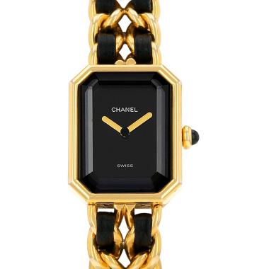 Orologio Chanel Première taglia L  in oro placcato Ref: Chanel - H0001  Circa 1990