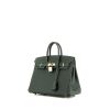 Hermès  Birkin 25 cm handbag  in Cyprès green togo leather - 00pp thumbnail