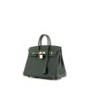 Hermès  Birkin 25 cm handbag  in green togo leather - 00pp thumbnail