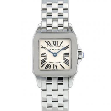 Orologio Cartier Santos-Demoiselle in acciaio Ref: 2698  Circa 2010