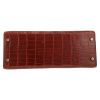 Borsa Hermès  Kelly 28 cm in alligatore marrone - Detail D4 thumbnail