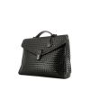 Bottega Veneta   briefcase  in black intrecciato leather - 00pp thumbnail