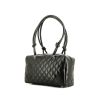 Chanel  Cambon handbag  in black quilted leather - 00pp thumbnail