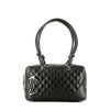 Chanel  Cambon handbag  in black quilted leather - 360 thumbnail