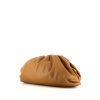 Bottega Veneta  Pouch handbag/clutch  in brown leather - 00pp thumbnail