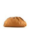 Bottega Veneta  Pouch handbag/clutch  in brown leather - 360 thumbnail