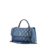 Bolso de mano Chanel  Trendy CC en cuero acolchado azul - 00pp thumbnail