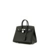 Bolso de mano Hermès  Birkin 25 cm en cuero epsom negro - 00pp thumbnail