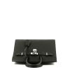 Bolso de mano Hermès  Birkin 25 cm en cuero epsom negro - 360 Front thumbnail