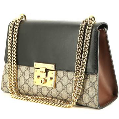 Gucci Padlock GG Supreme Canvas Shoulder Bag - Farfetch  Gucci padlock bag,  Black bag women, Shoulder bag outfit