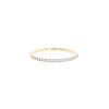 Messika Gatsby XS ring in pink gold and diamonds - 00pp thumbnail