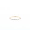 Messika Gatsby XS ring in pink gold and diamonds - 360 thumbnail