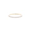 Messika Gatsby XS wedding ring in pink gold and diamonds - 00pp thumbnail