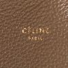 Shopping bag Celine  Cabas Phantom Soft in pelle martellata color talpa - Detail D3 thumbnail