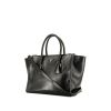 Prada  Twin Zip shoulder bag  in black leather - 00pp thumbnail