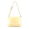 Louis Vuitton   shoulder bag  in beige monogram patent leather  and natural leather - 360 thumbnail