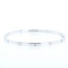 Cartier Love small model bracelet in white gold - 360 thumbnail