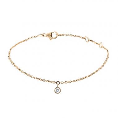 De Beers Cléa bracelet in pink gold and diamond