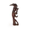 Salvador Dalí, "Homme oiseau", sculpture in brown patinated bronze, signed and numbered, of 1968 - 00pp thumbnail