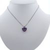 Mauboussin Tellement subtile pour toi necklace in white gold, amethysts and sapphires - 360 thumbnail
