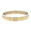 Bracelet jonc Mauboussin  en or jaune et or blanc - 00pp thumbnail