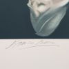 Francis Bacon, "Three studies for a self-portrait", three lithographs in colors on a same paper, signed and annotated EA (AP), of 1990 - Detail D2 thumbnail