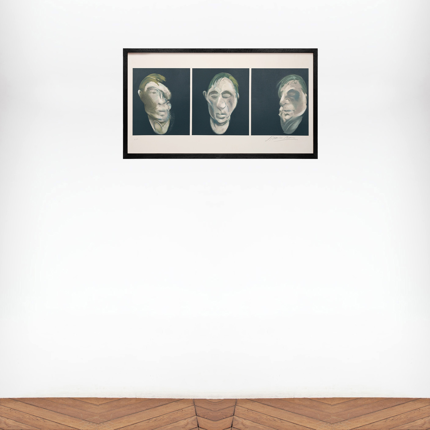 Three studies for a self-portrait - 1990 - Detail D5