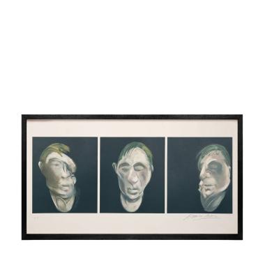 Three studies for a self-portrait - 1990