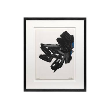 Pierre Soulages (1919-2022), Lithographie n°17 - 1963