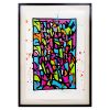 JonOne, "HPM 2018-2", large silkscreen, watercolor and acrylic on paper, signed, dated, numbered and framed, of 2018 - 00pp thumbnail